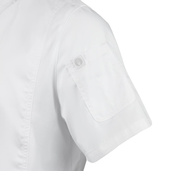 Chef Works Springfield Reißverschluss Herren Chefs Jacke Weiß S 6 Chef Works Springfield Reißverschluss Herren Chefs Jacke Weiß S