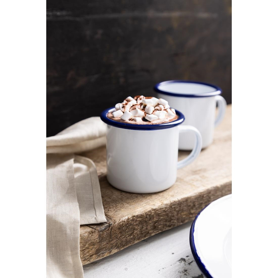 Olympia Emaille-Becher 350ml (6 Stück) 8 Olympia Emaille-Becher 350ml (6 Stück)
