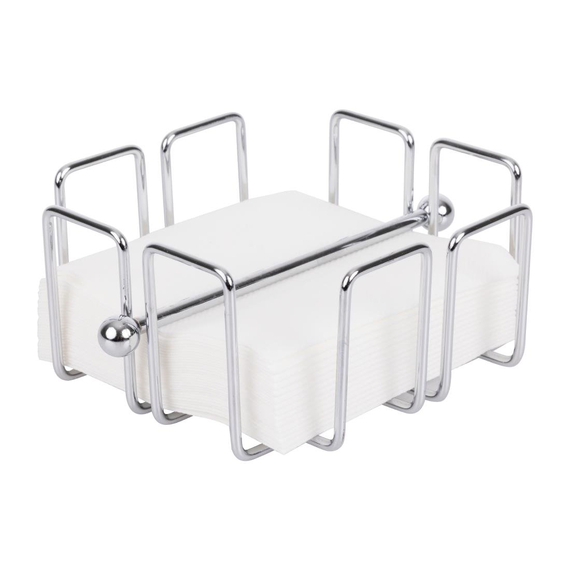 Olympia Cocktail-Serviettenhalter mit Gewicht 14 x 14cm 2 Olympia Cocktail-Serviettenhalter mit Gewicht 14 x 14cm
