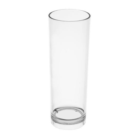 Olympia Kristallon Polycarbonat Hi Ball Gläser Transparent 360ml (6 Stück) 1 Olympia Kristallon Polycarbonat Hi Ball Gläser Transparent 360ml (6 Stück)