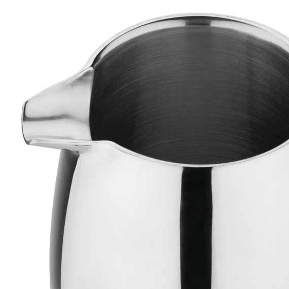 Olympia gerundete isolierte French Press Edelstahl 80cl 3 Olympia gerundete isolierte French Press Edelstahl 80cl