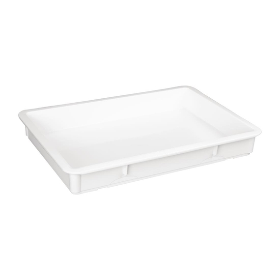Vogue PP-Teigkasten 650 x 455 x 85mm Vogue PP-Teigkasten 650 x 455 x 85mm