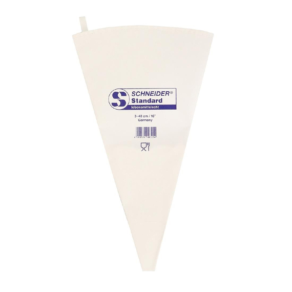 Schneider Spritzbeutel Baumwolle 40cm Schneider Spritzbeutel Baumwolle 40cm