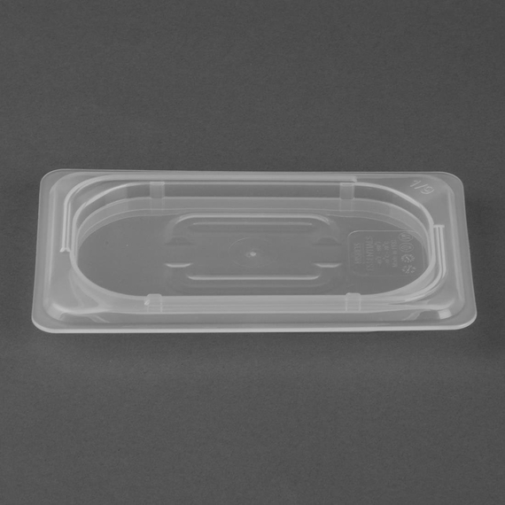 Nisbets Essentials Polypropylen Gastronorm-Deckel 1/9 3 Nisbets Essentials Polypropylen Gastronorm-Deckel 1/9