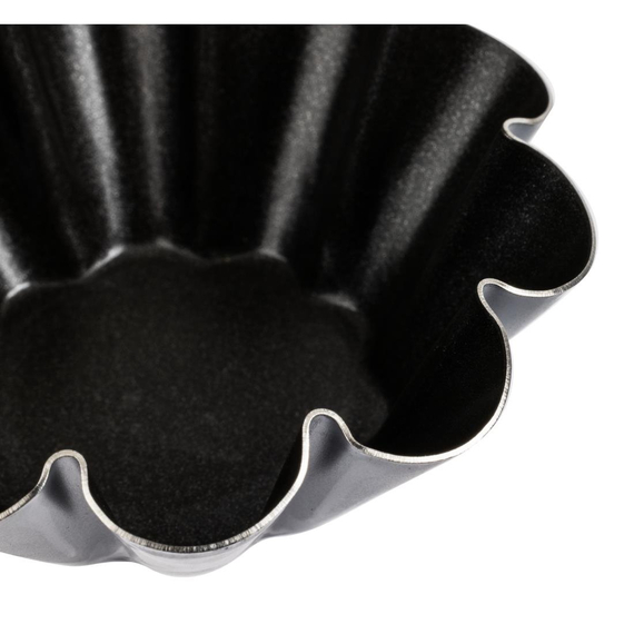 Matfer Bourgeat Antihaft Mini Brioche Backformen 7,5cm (12 Stück) 5 Matfer Bourgeat Antihaft Mini Brioche Backformen 7,5cm (12 Stück)