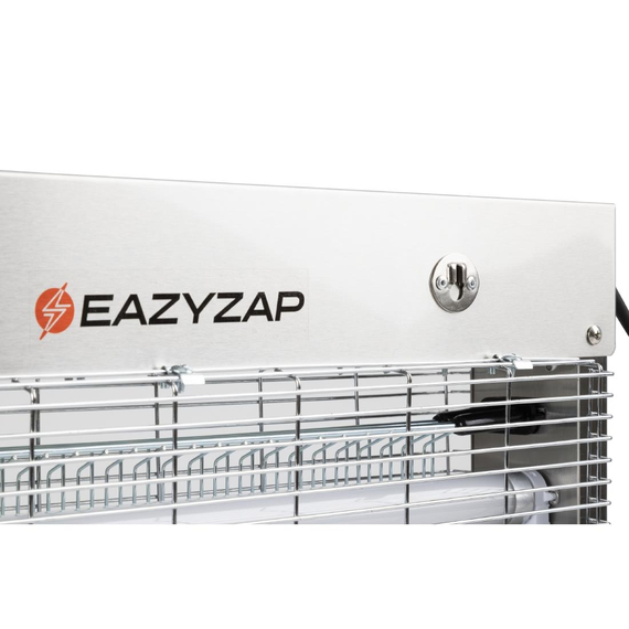 Eazyzap Energieeffizienter Insektenvernichter aus Edelstahl mit LED für 100 m² 8 Eazyzap Energieeffizienter Insektenvernichter aus Edelstahl mit LED für 100 m²