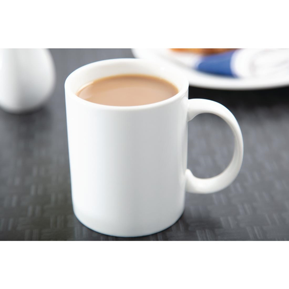 Olympia Whiteware Kaffeebecher 28,4cl (12 Stück) 4 Olympia Whiteware Kaffeebecher 28,4cl (12 Stück)