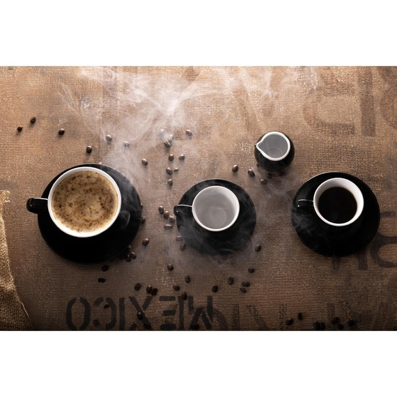 Olympia Cafe Espresso Untertasse Schwarz (12 Stück) 7 Olympia Cafe Espresso Untertasse Schwarz (12 Stück)