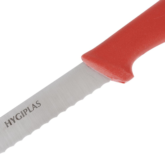 Hygiplas Fleischmesser 25,5cm rot 1 Hygiplas Fleischmesser 25,5cm rot