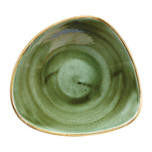 Churchill Stonecast, dreieckige Schalen, Samphire-Grün, 235 mm, (12 Stück)