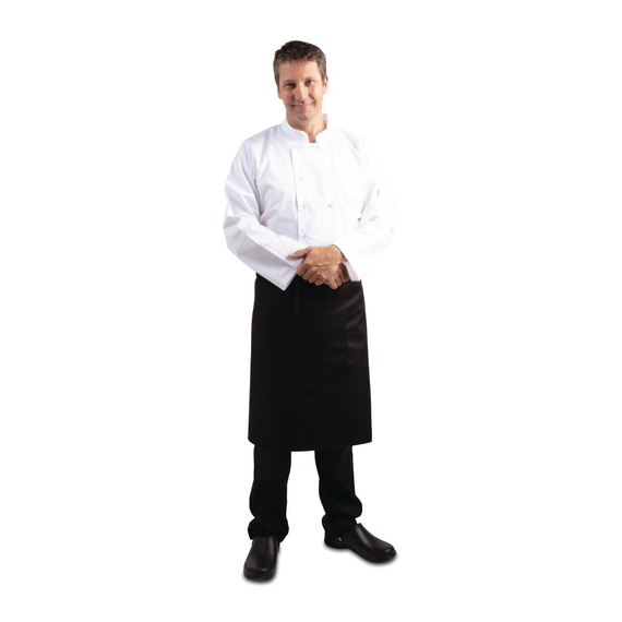Bistroschürze schwarz 1 Bistroschürze schwarz
