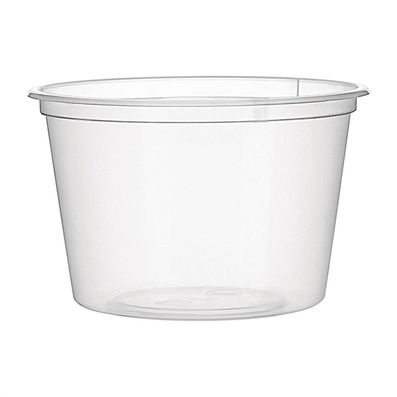Fiesta, recycelbarer Kunststoff, mikrowellengeeignet, 100 ml/3,5 oz (100 Stück) Fiesta, recycelbarer Kunststoff, mikrowellengeeignet, 100 ml/3,5 oz (100 Stück)