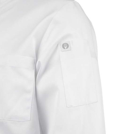Chef Works Unisex Le Mans Chefs Jacke Weiß M 3 Chef Works Unisex Le Mans Chefs Jacke Weiß M