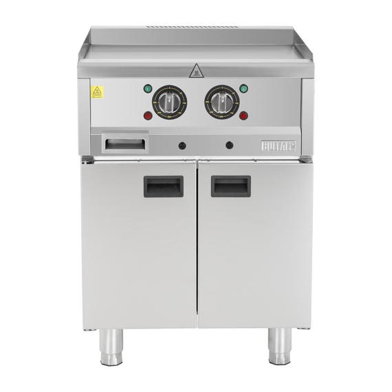 Buffalo 600 Serie freistehendes elektrisches Griddle 600mm 1 Buffalo 600 Serie freistehendes elektrisches Griddle 600mm