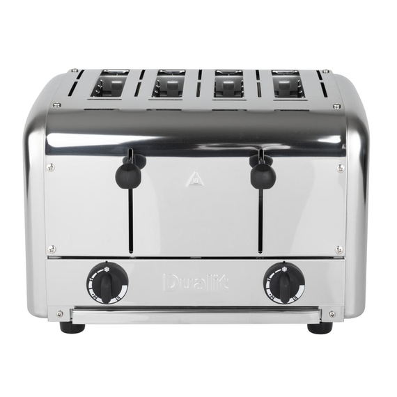 Dualit Cateringtoaster 49900 Edelstahl 4 Schlitze 1 Dualit Cateringtoaster 49900 Edelstahl 4 Schlitze
