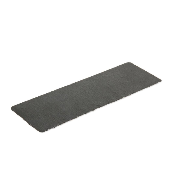 Olympia rechteckige Servierplatte aus Schiefer 30 x 10cm (4 Stück) 6 Olympia rechteckige Servierplatte aus Schiefer 30 x 10cm (4 Stück)
