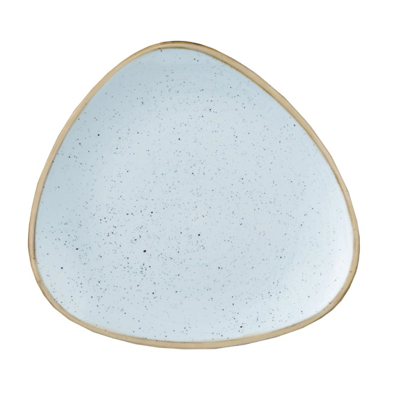 Churchill Stonecast Dreieckiger Teller, Enteneiblau, 315 mm, (6 Stück) 1 Churchill Stonecast Dreieckiger Teller, Enteneiblau, 315 mm, (6 Stück)