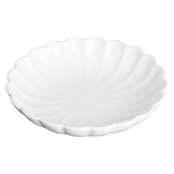 Olympia Bloom Muschelförmige Schalen Weiß 230mm (6 Stück) 3 Olympia Bloom Muschelförmige Schalen Weiß 230mm (6 Stück)
