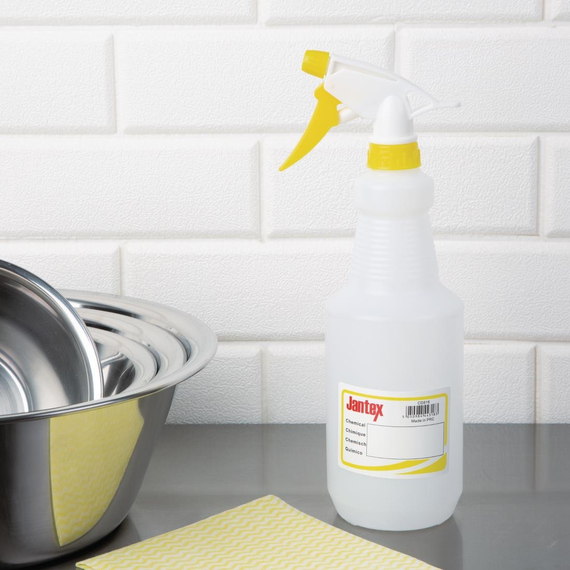 Jantex farbkodierte Sprühflasche gelb 750ml 3 Jantex farbkodierte Sprühflasche gelb 750ml