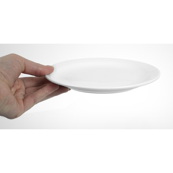 Olympia Whiteware Teller mit schmalem Rand 20cm (12 Stück) 4 Olympia Whiteware Teller mit schmalem Rand 20cm (12 Stück)