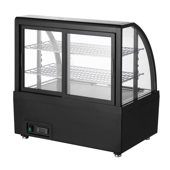 Polar C-Serie Tischkühlvitrine Schwarz 100Ltr 2 Polar C-Serie Tischkühlvitrine Schwarz 100Ltr