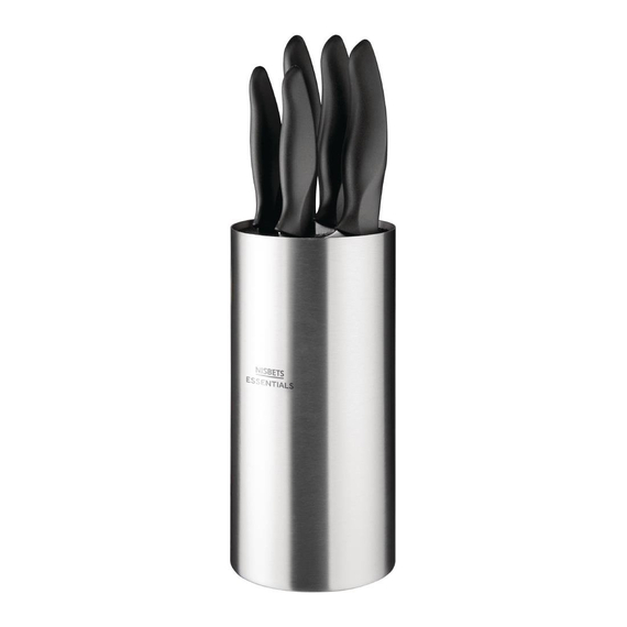 Nisbets Essentials Messerblock mit 5-teiligem Messerset 9 Nisbets Essentials Messerblock mit 5-teiligem Messerset