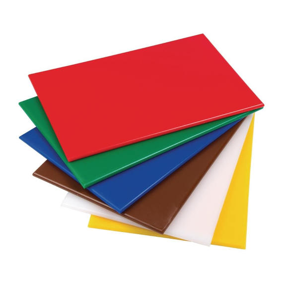 Hygiplas LDPE Schneidebrett blau 45x30x1cm 1 Hygiplas LDPE Schneidebrett blau 45x30x1cm
