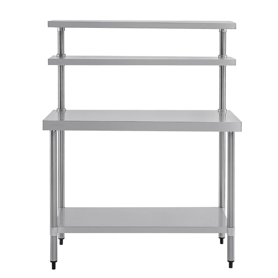 Vogue Arbeitstisch mit Regalboden und Wandregal 120cm Vogue Arbeitstisch mit Regalboden und Wandregal 120cm