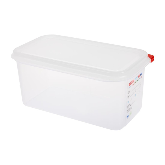 Araven Polypropylen 1/3 Gastronorm-Nahrungsbehälter 6Ltr (4 Stück) 3 Araven Polypropylen 1/3 Gastronorm-Nahrungsbehälter 6Ltr (4 Stück)