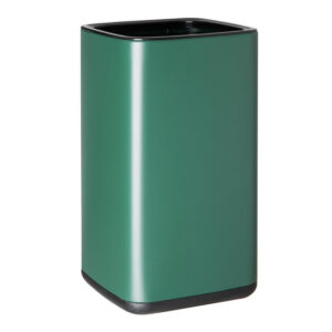 Bolero Quadrat Abfalleimer Grün 10Ltr
