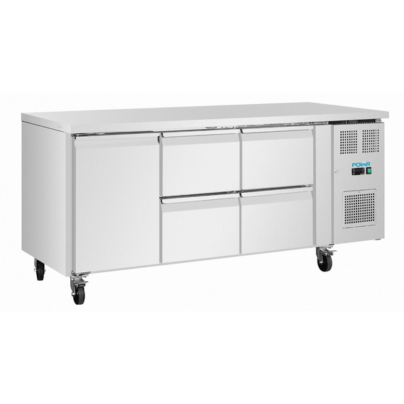 Polar U-Serie Thekenkühlgerät 4 Schubladen & 1 Tür 1 Polar U-Serie Thekenkühlgerät 4 Schubladen & 1 Tür