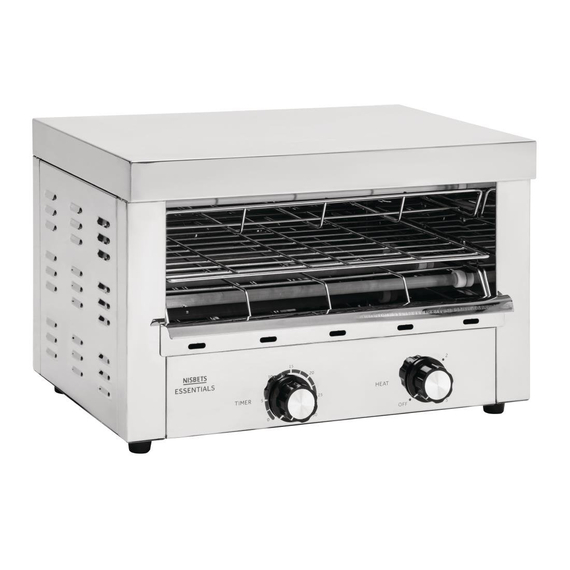 Nisbets Essentials Salamander Grill Nisbets Essentials Salamander Grill