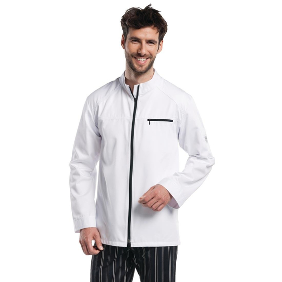Chaud Devant Modena Kochjacke lange Ärmel weiß S Chaud Devant Modena Kochjacke lange Ärmel weiß S
