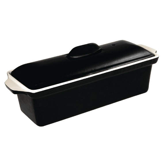 Vogue Terrinenform aus Gusseisen schwarz 1,7L Vogue Terrinenform aus Gusseisen schwarz 1,7L