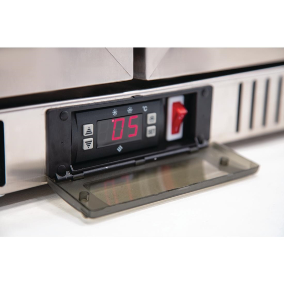 Polar Serie G Edelstahl Barkühlschrank mit 2 Klapptüren 208L 4 Polar Serie G Edelstahl Barkühlschrank mit 2 Klapptüren 208L