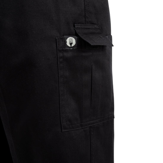 Chef Works Unisex Classic Fit Cargo Chefs Trousers Schwarz L 3 Chef Works Unisex Classic Fit Cargo Chefs Trousers Schwarz L
