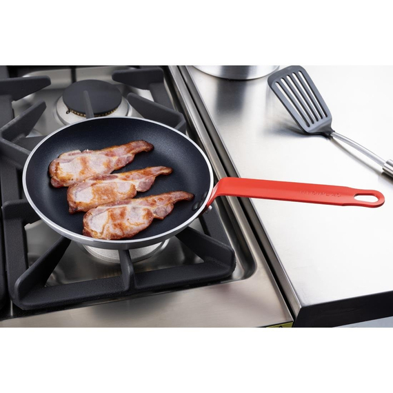 Hygiplas Pfanne Aluminium Antihaft Teflon Platinum Plus Roter Griff - 240x40mm 5 Hygiplas Pfanne Aluminium Antihaft Teflon Platinum Plus Roter Griff - 240x40mm