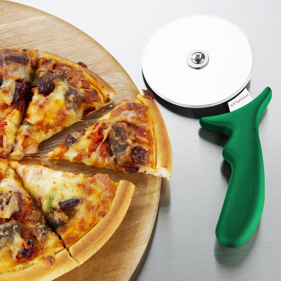 Hygiplas Pizzaschneider 10cm grün 3 Hygiplas Pizzaschneider 10cm grün