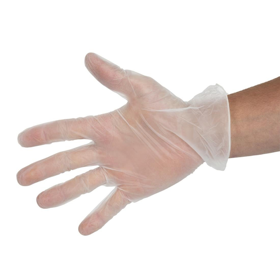Hygiplas Vinylhandschuhe puderfrei transparent M (100 Stück) 2 Hygiplas Vinylhandschuhe puderfrei transparent M (100 Stück)