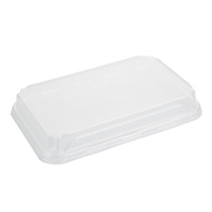 Fiesta Recyclierbare PET-Deckel für Nr. 7 Sushi-Tabletts (300 Stück)