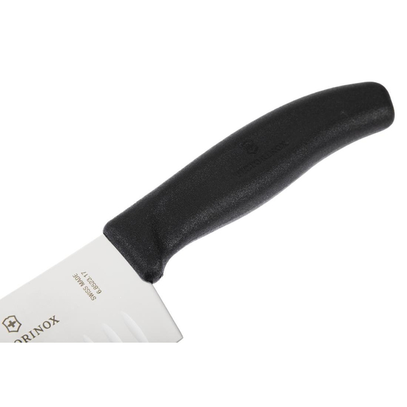 Victorinox Fibrox Santokumesser mit Kullen 17cm 2 Victorinox Fibrox Santokumesser mit Kullen 17cm