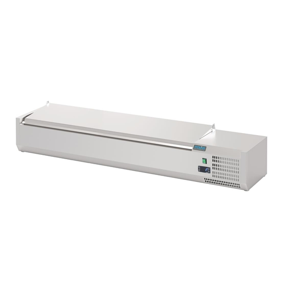 Polar G-Serie Thekenkühlschrank mit Deckel 7x 1/4GN 2 Polar G-Serie Thekenkühlschrank mit Deckel 7x 1/4GN