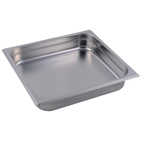 Gastro M Edelstahl GN-Behälter 6,5cm GN2/3 Gastro M Edelstahl GN-Behälter 6,5cm GN2/3