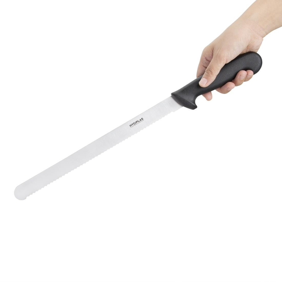 Hygiplas Zackenschneider Schwarz 30cm 1 Hygiplas Zackenschneider Schwarz 30cm