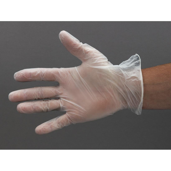 Hygiplas Vinylhandschuhe puderfrei transparent M (100 Stück) 1 Hygiplas Vinylhandschuhe puderfrei transparent M (100 Stück)