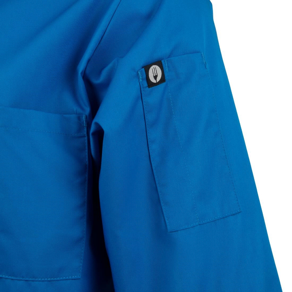 Chef Works Unisex Chefs Jacke Blau L 4 Chef Works Unisex Chefs Jacke Blau L