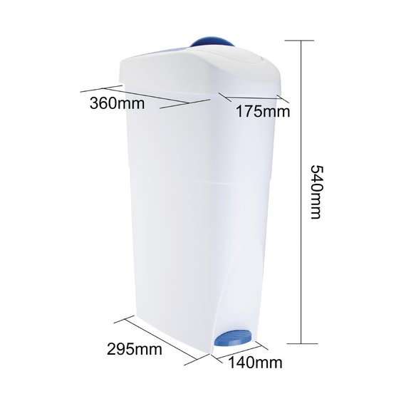 Jantex Hygienebehälter 18L 5 Jantex Hygienebehälter 18L