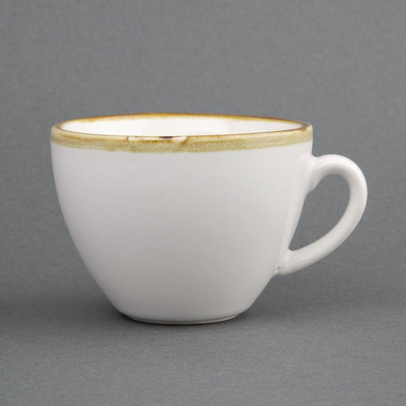 Olympia Kiln Cappuccinotassen Kreideweiß 23cl (6 Stück) 2 Olympia Kiln Cappuccinotassen Kreideweiß 23cl (6 Stück)