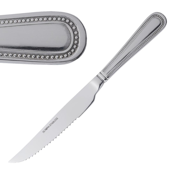 Olympia Bead Steakmesser (12 Stück) 1 Olympia Bead Steakmesser (12 Stück)