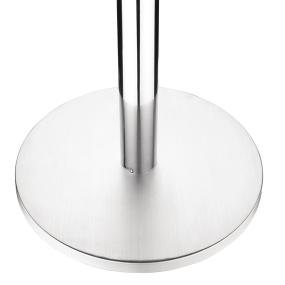 Bolero runder Tischfuß Edelstahl 68cm hoch 1 Bolero runder Tischfuß Edelstahl 68cm hoch